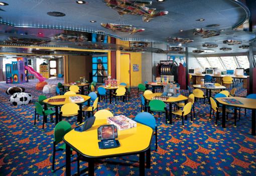 El Camp Carnival, la zona de entretenimiento  infantil